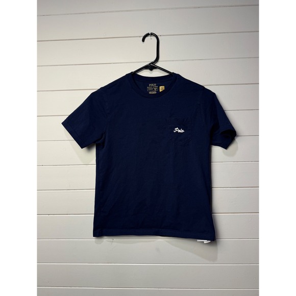 Polo Ralph Lauren Other - Polo‎ Ralph Lauren Kids Navy Blue Dog Life Vest Graphic T Shirt Size M 8/10